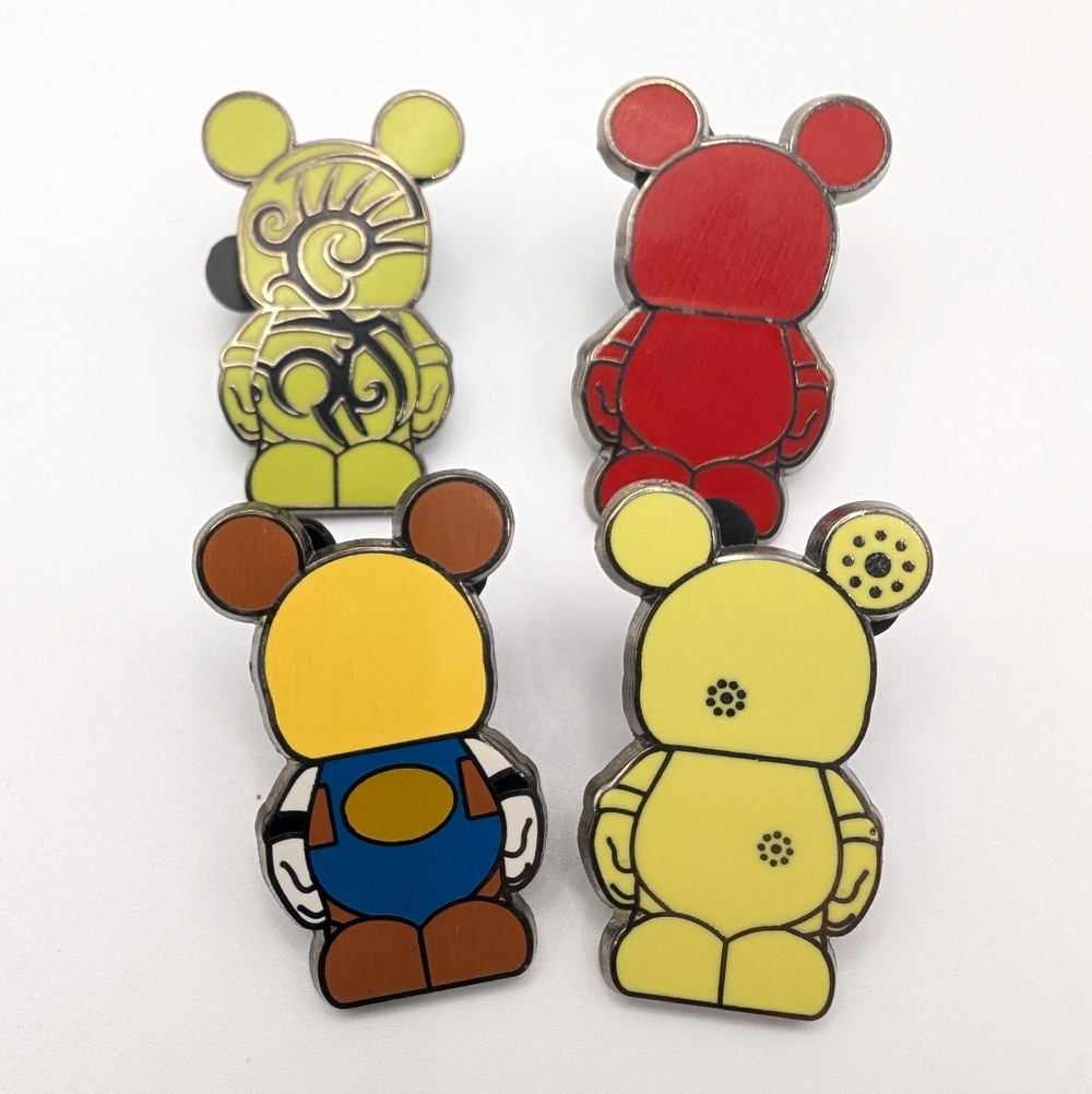 Disney Vinylmation Pin Set - Hidden Mickey